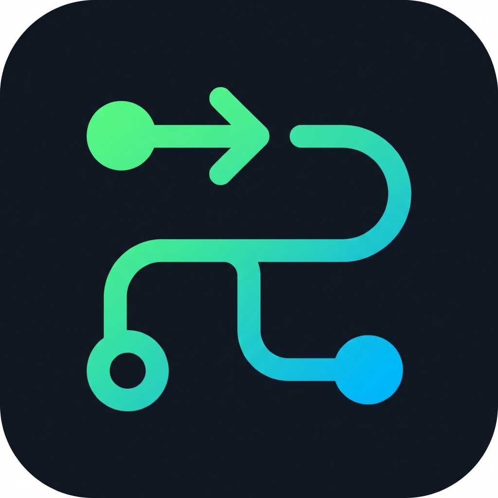 TrackLog Logo - Android GPS Telemetrie Tracking App